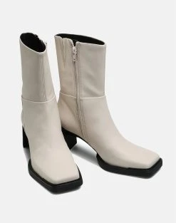 VAGABOND EDWINA LEATHER ΜΠΟΤΑΚΙΑ ΓΥΝΑΙΚΕΙΑ -Κατάστημα Geox 3310AVAGA6080002 OffWhite 3