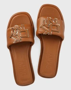 DKNY TOURES ΣΑΓΙΟΝΑΡΕΣ & SLIDES DKNY -Κατάστημα Geox 3410ADKNY6440001 Brown 3