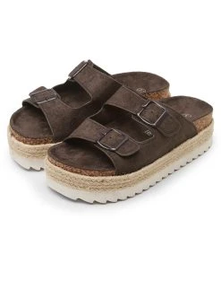 FUNKY BUDDHA Γυναικεία σανδάλια -Κατάστημα Geox 3410PFUNK6400003 Chocolate 3