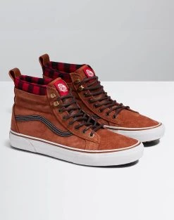 VANS ΠΑΠΟΥΤΣΙΑ UA SK8-Hi MTE-1 PLAD -Κατάστημα Geox 3500AVANS6070130 Brown 4