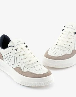 ARMANI EXCHANGE ΠΑΠΟΥΤΣΙΑ SNEAKER -Κατάστημα Geox 3510AARME6070009 OffWhite 3