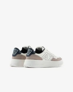 ARMANI EXCHANGE ΠΑΠΟΥΤΣΙΑ SNEAKER -Κατάστημα Geox 3510AARME6070009 OffWhite 4