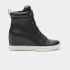 DKNY ΠΑΠΟΥΤΣΙΑ CALZ SNEAKER MID DKNY -Κατάστημα Geox 3510ADKNY6070011 Black 1