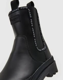 PEPE JEANS GUM CHELSEA ΠΑΠΟΥΤΣΙ ΓΥΝΑΙΚΕΙΟ -Κατάστημα Geox 3510APEPE6080002 Black 5