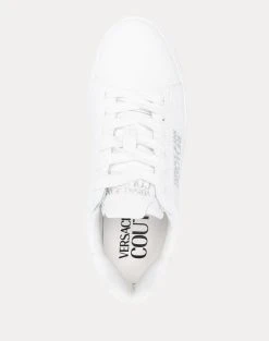 VERSACE JEANS FONDO LOGO LIGHT DIS. SG7 LEATHER ΠΑΠΟΥΤΣΙ ΓΥΝΑΙΚΕΙΟ -Κατάστημα Geox 3510AVERS6070018 OffWhite 4