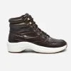 RALPH LAUREN ΥΠΟΔΗΜΑ ΓΥΝΑΙΚΕΙΟ RYLEE HIKER-SNEAKERS-HIGH TOP LACE -Κατάστημα Geox 3510BRALP6040001 DarkBrown 1
