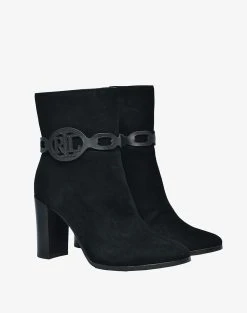 RALPH LAUREN ΥΠΟΔΗΜΑ ABIGAEL-BOOTS -Κατάστημα Geox 3510BRALP6080043 Black 3