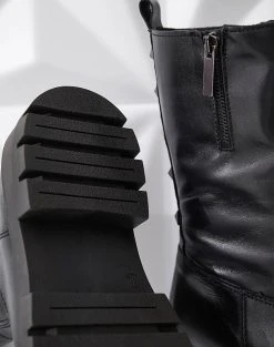 ALE ΥΠΟΔΗΜΑΤΑ ΔΕΡΜΑ -Κατάστημα Geox 3510P0ALE6070031 Black 3