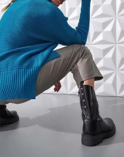 ALE ΥΠΟΔΗΜΑΤΑ ΔΕΡΜΑ -Κατάστημα Geox 3510P0ALE6070031 Black 4