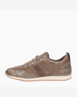 RALPH LAUREN ΥΠΟΔΗΜΑ ΓΥΝΑΙΚΕΙΟ COLTEN-SNEAKERS-LOW TOP LACE -Κατάστημα Geox 3510PRALP6040002 Biege 3