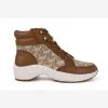 RALPH LAUREN ΥΠΟΔΗΜΑ ΓΥΝΑΙΚΕΙΟ RYLEE HIKER-SNEAKERS-HIGH TOP LACE -Κατάστημα Geox 3510PRALP6040003 Brown 1