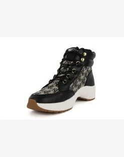 RALPH LAUREN ΥΠΟΔΗΜΑ ΓΥΝΑΙΚΕΙΟ RYLEE HIKER-SNEAKERS-HIGH TOP LACE -Κατάστημα Geox 3510PRALP6040004 Black 3