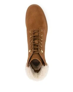 RALPH LAUREN ΥΠΟΔΗΜΑ ΓΥΝΑΙΚΕΙΟ CARLEE-BOOTS -Κατάστημα Geox 3510PRALP6080055 Brown 4