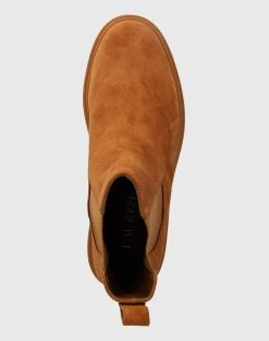 RALPH LAUREN ΥΠΟΔΗΜΑ ΓΥΝΑΙΚΕΙΟ CORINNE-BOOTS -Κατάστημα Geox 3510PRALP6080056 Brown 3