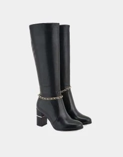 EXE ΜΠΟΤΕΣ -Κατάστημα Geox 3510PT EX6090033 Black 4