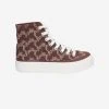 JUICY COUTURE VERITY MONOGRAM HIGHTOP SNEAKER -Κατάστημα Geox 3510TJUIC6070003 Brown 1