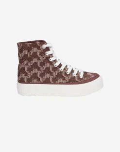 JUICY COUTURE VERITY MONOGRAM HIGHTOP SNEAKER