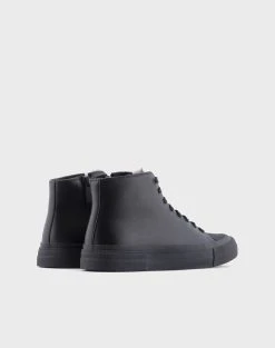 EMPORIO ARMANI ΠΑΠΟΥΤΣΙΑ SNEAKER -Κατάστημα Geox 3520AARMA6070077 TotalBlack 3