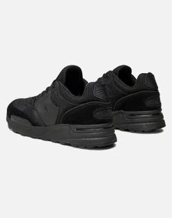 RALPH LAUREN ΥΠΟΔΗΜΑ TRACKSTR 200-SNEAKERS-LOW TOP LACE -Κατάστημα Geox 3520BRALP6070517 Black 3