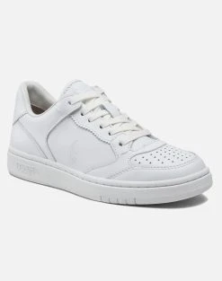 RALPH LAUREN ΥΠΟΔΗΜΑ POLO CRT LUX-SNEAKERS -Κατάστημα Geox 3520BRALP6070524 White 2