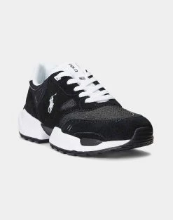 RALPH LAUREN ΥΠΟΔΗΜΑ POLO JGR PP-SNEAKERS-LOW TOP LACE -Κατάστημα Geox 3520BRALP6070538 Black 2