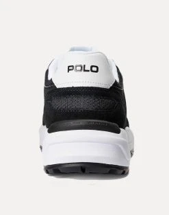 RALPH LAUREN ΥΠΟΔΗΜΑ POLO JGR PP-SNEAKERS-LOW TOP LACE -Κατάστημα Geox 3520BRALP6070538 Black 4