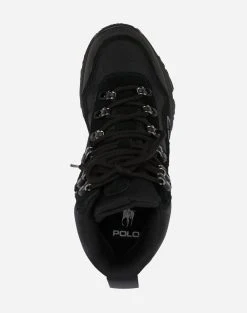 RALPH LAUREN ΥΠΟΔΗΜΑ ADVTR 300MID-SNEAKERS-LOW TOP LACE -Κατάστημα Geox 3520BRALP6070541 Black 4