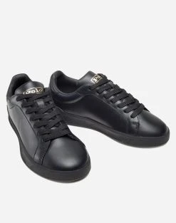 RALPH LAUREN ΥΠΟΔΗΜΑ HRT CT II-SNEAKERS-HIGH TOP LACE -Κατάστημα Geox 3520BRALP6070547 TotalBlack 4