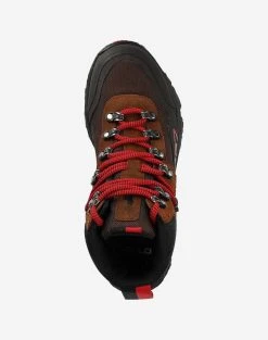 RALPH LAUREN ΥΠΟΔΗΜΑ ΑΝΔΡΙΚΟ ADVTR 300MID-SNEAKERS-HIGH TOP LACE -Κατάστημα Geox 3520BRALP6070553 DarkBrown 4