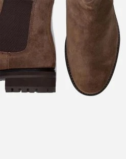 RALPH LAUREN ΥΠΟΔΗΜΑ BRYSON CHLS-BOOTS-CASUAL -Κατάστημα Geox 3520BRALP6080011 DarkBrown 3