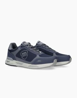 BLAUER SNEAKERS -Κατάστημα Geox 3520PBLAU6070007 Indigo 2