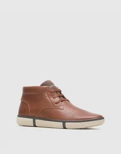 HUSH PUPPIES BRIGGS CHUKKA -Κατάστημα Geox 3520THUSH6080009 Brown 3