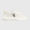CALVIN KLEIN ΠΑΠΟΥΤΣΙΑ CHUNKY CUPSOLE LACEUP MON LTH WN -Κατάστημα Geox 3610ACALV6070029 White 1