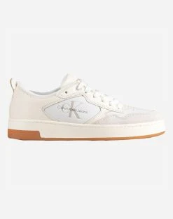 CALVIN KLEIN ΠΑΠΟΥΤΣΙΑ BASKET CUPSOLE LOW LTH MONO W