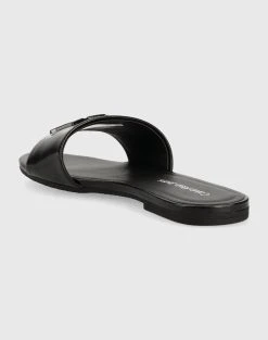 CALVIN KLEIN FLAT SANDAL SLIDE HW -Κατάστημα Geox 3610ACALV6400003 Black 3