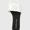 CALVIN KLEIN FLAT SANDAL SLIDE HW 1 CALVIN KLEIN FLAT SANDAL SLIDE HW -Κατάστημα Geox 3610ACALV6400003 White 1
