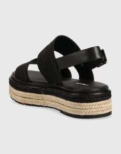 CALVIN KLEIN FLATFORM WEDGE - HE (Ύψος πλατφόρμας: 4,5 εκ) -Κατάστημα Geox 3610ACALV6410001 Black 3