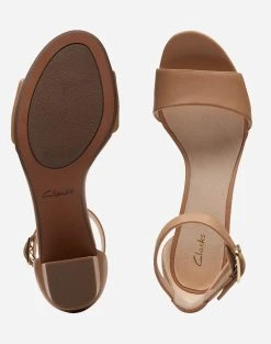 CLARKS Deva Mae -Κατάστημα Geox 3610ACLAR6410005 SandyBrown 4