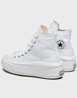 CONVERSE Chuck Taylor All Star Move ( Ύψος τακουνιού: 4,5 εκ ) -Κατάστημα Geox 3610ACONV6070020 White 3