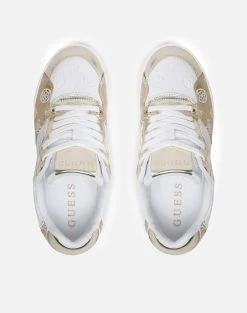 GUESS FIENA ΠΑΠΟΥΤΣΙ ΓΥΝΑΙΚΕΙΟ -Κατάστημα Geox 3610AGUES6070126 OffWhite 4