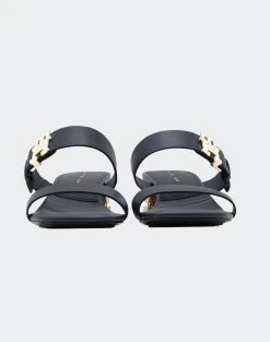 TOMMY HILFIGER HARDWARE BLOCK MID HEEL ( Ύψος τακουνιού: 4,5 εκ ) -Κατάστημα Geox 3610ATOMM6410057 DarkBlue 4