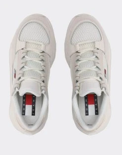 TOMMY HILFIGER TOMMY JEANS LIGHTWEIGHT SHOE 10 TOMMY HILFIGER TOMMY JEANS LIGHTWEIGHT SHOE -Κατάστημα Geox 3610ATOMM6410058 OffWhite 4
