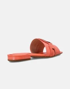 RALPH LAUREN ΥΠΟΔΗΜΑ ΓΥΝΑΙΚΕΙΟ ALEGRA-SANDALS-SLIDE -Κατάστημα Geox 3610BRALP6400013 Coral 3