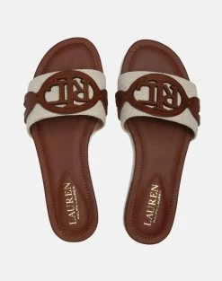 RALPH LAUREN ΥΠΟΔΗΜΑ ΓΥΝΑΙΚΕΙΟ ALEGRA-SANDALS-SLIDE -Κατάστημα Geox 3610BRALP6400015 Multi 3