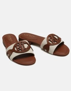 RALPH LAUREN ΥΠΟΔΗΜΑ ΓΥΝΑΙΚΕΙΟ ALEGRA-SANDALS-SLIDE -Κατάστημα Geox 3610BRALP6400015 Multi 4