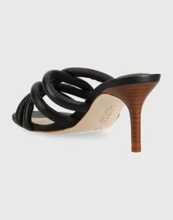 RALPH LAUREN ΥΠΟΔΗΜΑ ΓΥΝΑΙΚΕΙΟ LILIANA-SANDALS-HEEL SANDAL -Κατάστημα Geox 3610BRALP6400016 Black 3