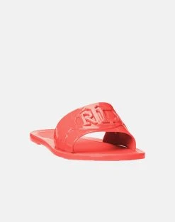 RALPH LAUREN ΥΠΟΔΗΜΑ ΓΥΝΑΙΚΕΙΟ ALEGRA JELLY-SANDALS-SLIDE -Κατάστημα Geox 3610BRALP6400021 Coral 2