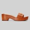RALPH LAUREN ΥΠΟΔΗΜΑ ΓΥΝΑΙΚΕΙΟ ROXANNE-SANDALS-FLAT SANDAL -Κατάστημα Geox 3610BRALP6400023 Brown 1