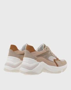 RENATO GARINI SNEAKERS WEDGES -Κατάστημα Geox 3610PT RE6070408 Biege 2