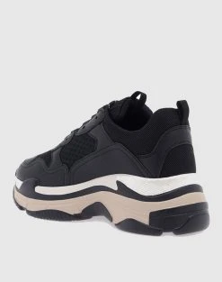RENATO GARINI SNEAKERS -Κατάστημα Geox 3610PT RE6070434 Black 3